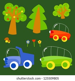 set of drawings for design