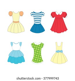 289 Frill Frock Design Images, Stock Photos & Vectors 