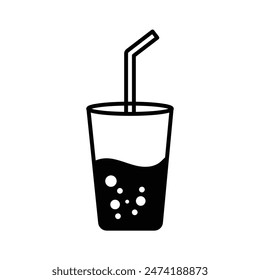 Conjunto de bebidas icono colección.  Contiene agua, café, té, bebida, vidrio, refresco, cóctel, botella, vino, bebida y más. Colección de iconos esquematizados. Ilustración vectorial.