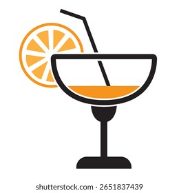 Conjunto de iconos de línea de bebidas, como vidrio, pub 