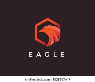 Set of Eagle Logo Vector symbol