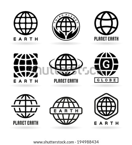 Set of Earth Icons (5)