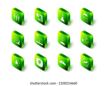Set Earth melting to global warming, Plant breeding, Recycle bin, Leaf hand, Electric saving plug leaf, Sprout, car and Eco symbol icon. Vector