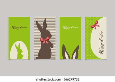 set of easter cards