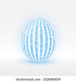 Set of Easter Eggs. Royal Egg. Vector illustration.