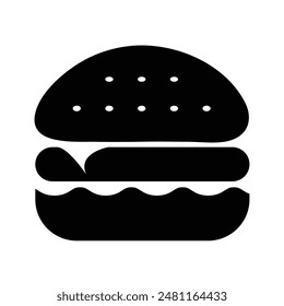 Conjunto de iconos de comer y beber. Icono de la botella de hamburguesa y bebida colección. Ilustración vectorial.