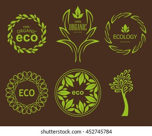 Set of eco elements for natural products