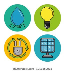 set of eco energy elements 