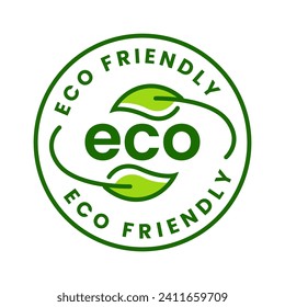Set of eco friendly icons. Ecologic food stamps. Organic natural food labels.