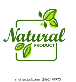 Set of eco friendly icons. Ecologic food stamps. Organic natural food labels.