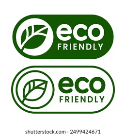 Set of eco friendly icons. Ecologic food stamps. Organic natural food labels. Vector Illustration.