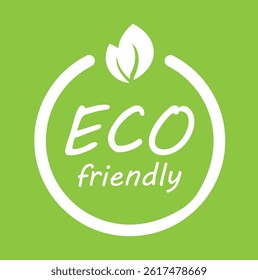 Set of eco friendly icons. Ecological food stamps. Organic natural food labels.