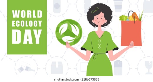 Set of Ecological posters with green backgrounds, liquid shapes, leaves and elements. Layouts for prints, flyers, covers, banners design