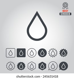 Set of ecology icons for logotypes, web design, applications, games and stickers