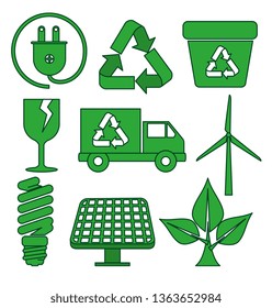 set ecology protection and element conservation