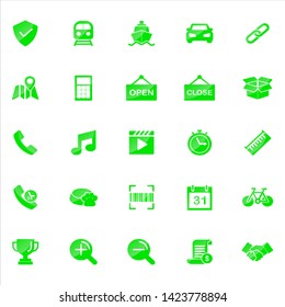 Set of ecommerce Icons with trendy flat style icon for web site design, logo, app, UI. Collection of online shopping icon. Vector illustration