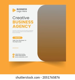 Set of Editable minimal square banner template. Black and yellow background color with stripe line shape. Suitable for social media post and web internet ads. Vector illustration with photo college.