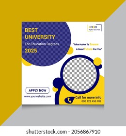 Set of Editable minimal square banner template. Different background color with stripe line shape. Suitable for social media post and web internet ads.