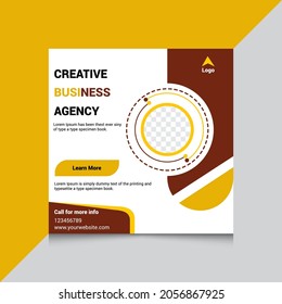 Set of Editable minimal square banner template. Different background color with stripe line shape. Suitable for social media post and web internet ads.