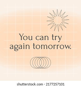 Set of Editable minimal square banner template with abstract quotes. Hand drawn templates. Backdrop for social media post