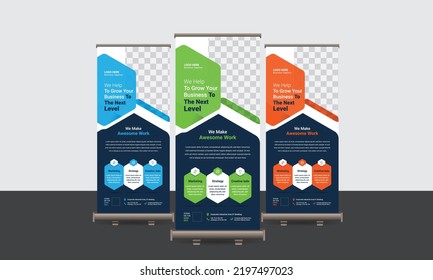 Set von Editierbarer minimaler quadratischer Bannervorlage. Schwarz-Gelb-Hintergrundfarbe mit Streifenform. Geeignet für Social-Media-Beiträge und Web-Banner-Anzeigen.