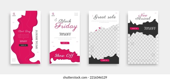 Set of Editable minimal square banner template. Blue yellow white background color with geometric shapes for social media post, story and web internet ads. Vector illustration