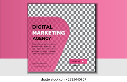 Set of Editable minimal square banner template. Black and yellow background color with stripe line shape. Suitable for social media post and web internet ads. Vector illustration,