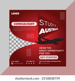 Set of Editable minimal square banner template. Suitable for social media posts and web internet ads. Vector illustration with photo collage, Digital business marketing social media post template