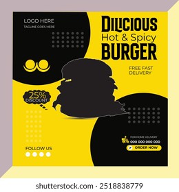 Conjunto de modelo de banner quadrado mínimo editável. Adequado para postagens em mídias sociais e anúncios na Internet. Ilustração vetorial com colagem de fotos, Digital business marketing social media post template