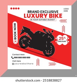 Conjunto de modelo de banner quadrado mínimo editável. Adequado para postagens em mídias sociais e anúncios na Internet. Ilustração vetorial com colagem de fotos, Digital business marketing social media post template