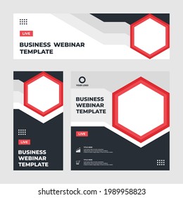 Set of Editable social media post template with modern background illustration for professional business company advertising media promotion stories and discount sale banner
