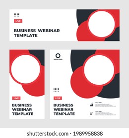 Set of Editable social media post template with modern background illustration for professional business company advertising media promotion stories and discount sale banner