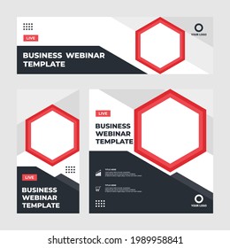 Set of Editable social media post template with modern background illustration for professional business company advertising media promotion stories and discount sale banner