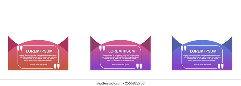 Set of Editable social media square banner template. For social media post and ads. Editable square Vector.