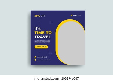 Set of Editable square banner template. purple and yellow background color with stripe line shape. Suitable for social media post, instagram, facebook and web internet ads. Vector illustration