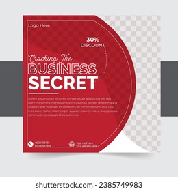 Set of Editable square banner template design , Social Media Post Design.