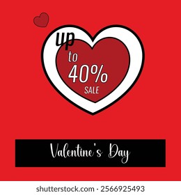 Set of editable square banner template. Valentine's day social media post with love decoration. Suitable for social media, banners, and web ads. Vector design with a photo collage