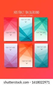 set editable template vector design of social media stories sale banner template good for your business on social media