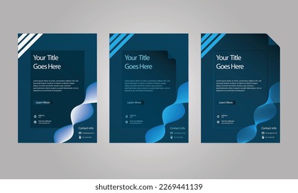 Conjunto de plantillas editables, utilizables para publicaciones en redes sociales, folletos, afiches