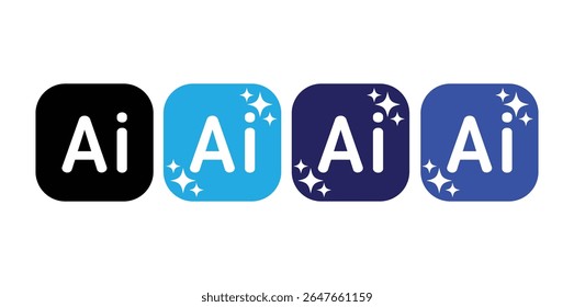 set of editable vector letters AIgenerated symbol design illustration isolated on transparent background.colorful icon set for the stars app logo is available along with the option to generate an icon