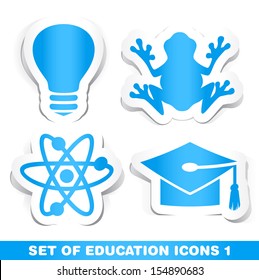 Set of Education Icons 1.