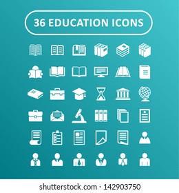 Set of education icons