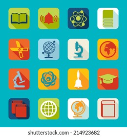 Set of education icons