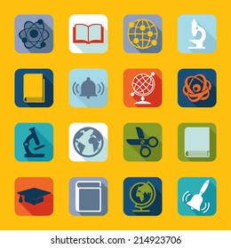 Set of education icons