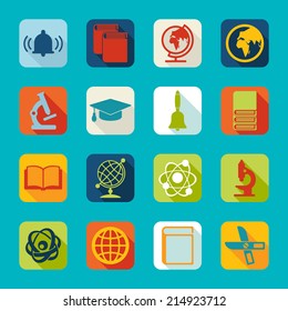 Set of education icons