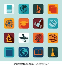 Set of education icons