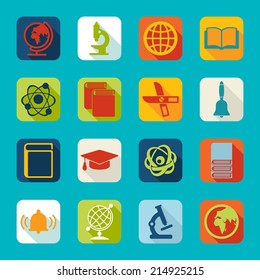 Set of education icons