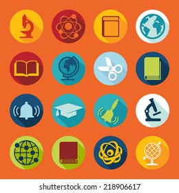 Set of education icons