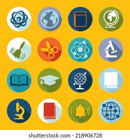 Set of education icons