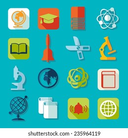 Set of education icons